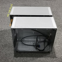 Boîtier portable SKTC HX 100PLUS neuf, 157L, tout en aluminium, pour PC de jeu de bureau M-ATX avec alimentation ATX