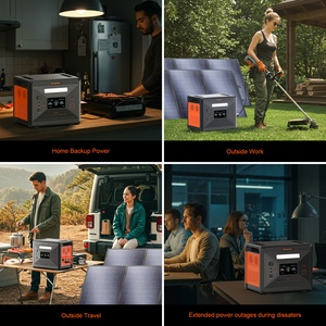 Solarplay สถานีพลังงาน2304Wh แบบพกพา Q2402M 2500วัตต์พร้อมแผงเซลล์แสงอาทิตย์แบบพับได้200วัตต์เครื่องกำเนิดไฟฟ้าพลังงานแสงอาทิตย์ LiFePO4สำหรับการปิดกริด - Product Image 6