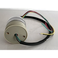 3 색 led 신호 타워 라이트 dc12v 24v PC 커버 led 비콘 타워 신호등 기계 경고 비콘 조명 부저