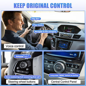 Interface sans fil CarPlay Android Auto pour Honda Odyssey 2014-2019, décodeur multimédia automobile Plug and Play, prend en charge AirPlay Mirror Link - Product Image 5