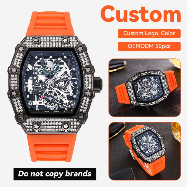 NO.1 Factory Custom Watch Dial Oem Manufacturer Wrist Watches Quartz Stainless Steel Alloy Automatic Watches With Logo Brand