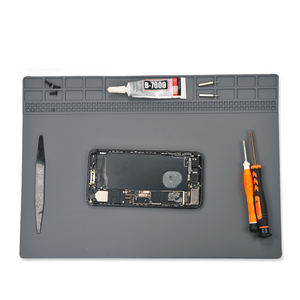 Tapis de soudage en silicone haute température 300 °C tampon résistant à la chaleur pour la <span class=keywords><strong>soudure</strong></span>, la réparation automobile et la protection de l'établi - Product Image 2