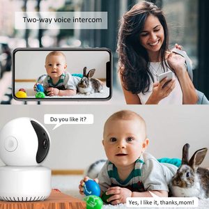 Venta caliente HD 1080P 2MP Sistema de cámaras de video de seguridad para el hogar en interiores Wifi CCTV Cámara IP oculta <span class=keywords><strong>inal</strong></span> - Product Image 5