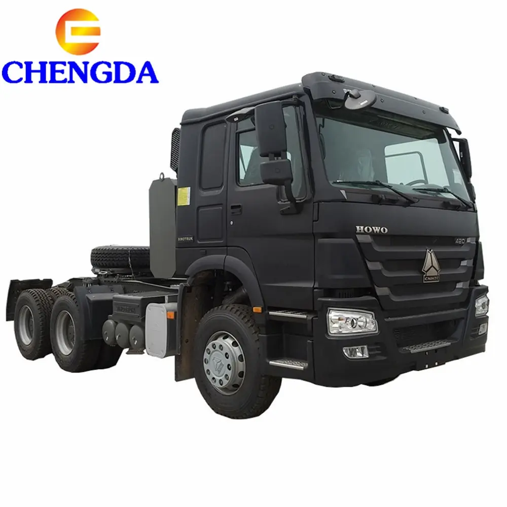 وحدة واحدة للبيع حسب الطلب الأعلى مبيعًا في 2024، شاحنة سينوتراك مستعملة من الصين، شاحنة جرار 6*4 380 400 حصان للبيع في أفريقيا