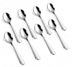 Wholesale Stainless Steel Custom Logo Tea <b>Spoon</b> Small <b>Coffee</b> Dessert Children <b>Spoon</b> - Product Image 1