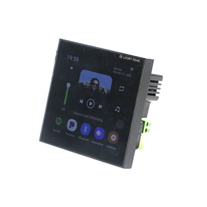 T Home Theater Hifi Fidelity WiFi Amplificador <span class=keywords><strong>de</strong></span> pared con Bluetooth Amplificador <span class=keywords><strong>de</strong></span> Sonido para auto Pantalla táctil <span class=keywords><strong>de</strong></span> 4 pulgadas - Product Image 1