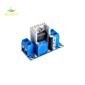 Konverter DC-DC Buck LM317 modul catu daya, modul papan sirkuit Step Down Regulator tegangan dapat disesuaikan