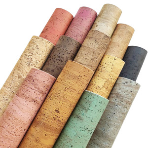 <span class=keywords><strong>Rouleau</strong></span> <span class=keywords><strong>de</strong></span> matériau PU gaufré résistant à l'usure en tissu <span class=keywords><strong>de</strong></span> liège naturel pour chaussures sacs canapé décoratif rendant étanche pour meubles - Product Image 5