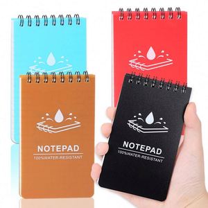 Exclusive Stone Paper Coil <b>Mini</b> Portable Pocket <b>Notebook</b> with All-Weather Waterproof PP Cover - Product Image 1