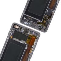 Pantalla LCD Super AMOLED Original para Samsung Galaxy S10 + montaje completo digitalizador con marco pantalla táctil LCD