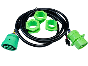 Linkyou OEM j2002 tipe 2 Y kabel Deutsch 6PIN 9PIN konektor DB9 DB15 Tembaga konduktor PVC jaket untuk mobil - Product Image 6