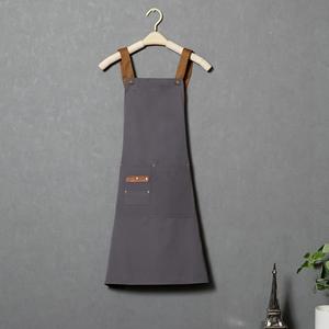 Delantales de Cocina para Mujer y Hombre, Delantal de Chef, Estilista, Parrilla, Restaurante, Bar, Tienda, Cafeterías, Salones de Belleza, Estudios de Uñas, Uniforme, Delantal de Lona - Product Image 3