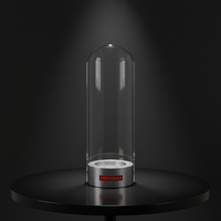 Présentoir LED en acrylique personnalisé en gros pour boissons, glorificateur de bouteilles de bière en acrylique