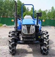 Économie de carburant nouveau Lovol 904 tracteur 4WD 50-100HP cabine confortable CE/EPA Euro 5 utilisation agricole