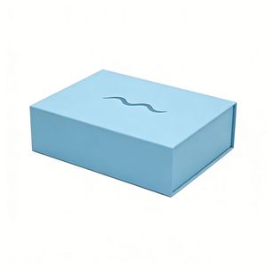 Caja de Regalo de Cartón Rígido Plegable con Logotipo Personalizado Magnético de Lujo, Laminación Mate, Materiales Reciclados - Product Image 2