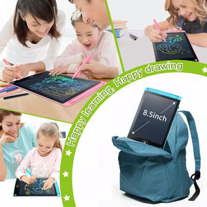 Eco-vriendelijk LCD-schrijftablet voor kinderen, tekenblok, draagbaar digitaal schetsbord, herbruikbaar kleurenscherm, oogbescherming, leerzaam speelgoed, 8 inch - Product Image 6