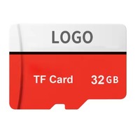 Carte mémoire SD en gros 2 Go 4 Go 8 Go 16 Go 32 Go 64 Go 128 Go personnalisée pour lecteur MP3, GPS, appareil photo, téléphones mobiles