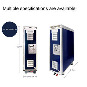 XIAMEN KAIRUN haute qualité avion nourriture Inflight Trolley Gabarge Trolley <span class=keywords><strong>Cart</strong></span> Serving Trolley Carros alimentos para avion - Product Image 5