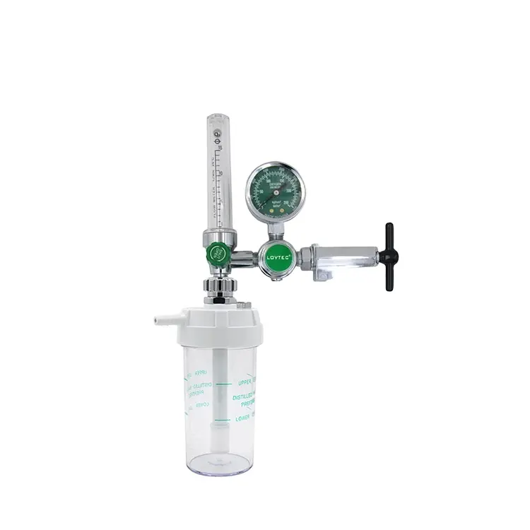 LOVTEC CGA870 regolatore di ossigeno misuratore di portata di ossigeno con umidificatore riduttore di ossigeno medico