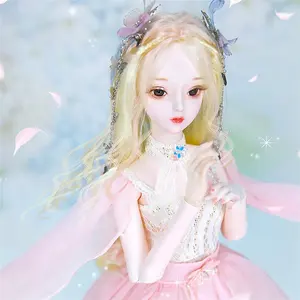 공장 Oem 천사 doris 항목 인형 꿈 천사 소녀 주문 작은 요정 Bjd 인형