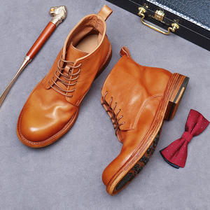 2025 Large-size Business Formal Leather <b>Shoes</b> Fashion <b>Oxford</b> Casual Leather <b>Shoes</b> <b>Black</b> Men's Lace-up Handmade <b>Shoes</b> - Product Image 4