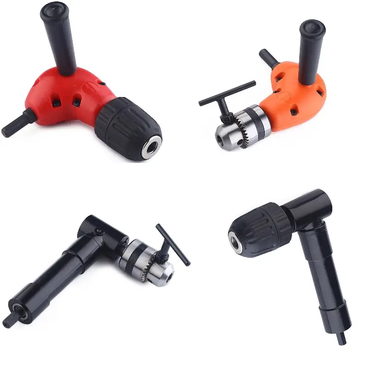 Cordless 90 Degree Right Angle Drill Power Tool Attachment Angle Drill Adapter