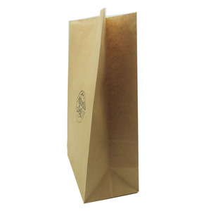 Logo personalizzato di cottura del forno fast food francese photato chip di imballaggio di grado marrone grasso prova sacchetto di carta - Product Image 4