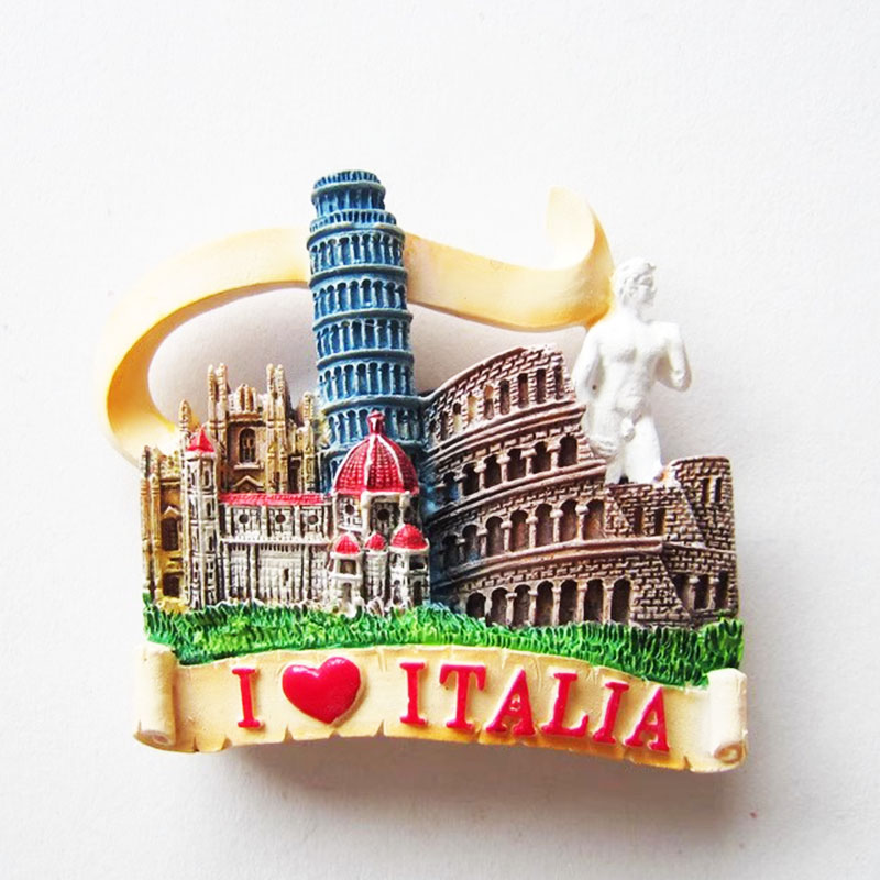 Recuerdo de la torre inclinada de Pisa