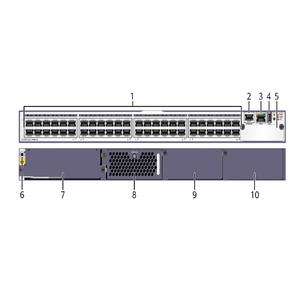 S5700-52C-PWR-SI 02354135 48* <b>PoE</b>+ 10/100/1000BASE-T Ports Ethernet <b>Switch</b> for h w - Product Image 2