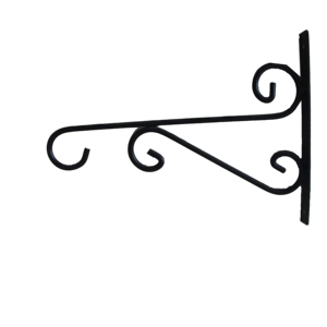 Metal Wall Hanging Plant <strong>Bracket</strong> Hanger <strong>Hook</strong> for Garden Planter Lanterns Bird Feeders - Product Image 1