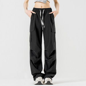 Pantaloni da Lavoro Multitasca per Donna Autunno/Inverno, Comodi e Ampi con Gamba Dritta, Pantaloni Casual Sportivi - Product Image 2