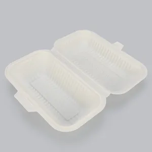 Hot Selling 2020 Amazon Corn Starch Biodegradable Food Container Bento Lunch Box
