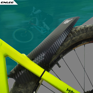 Irondoenky סיבים אופניים fender פלסטיק האחורי שומן קדמי - Product Image 2