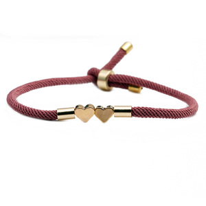 Pulsera <span class=keywords><strong>De</strong></span> Cuerda hecho a mano corazón estrella Cruz encanto <span class=keywords><strong>De</strong></span> la mariposa Pulsera ajustable Pulsera Roja Cuerda Roja <span class=keywords><strong>De</strong></span> la suerte Pulsera <span class=keywords><strong>De</strong></span> corazón Pulsera - Product Image 2