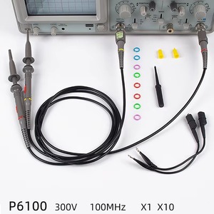 หัววัดออสซิลโลสโคปแบบหนีบ รุ่น P6100 100MHz สำหรับออสซิลโลสโคปแบบพาสซีฟ จากโรงงาน - Product Image 3
