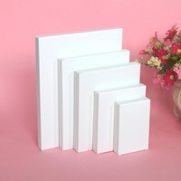 Emballage de luxe pour soins de la peau en gros, petite boîte en carton blanc en forme d'avion, 150 mm, double insertion, matériaux recyclés, doublure en éponge
