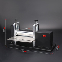 Machine à plier multifonctionnelle pour le collage de bracelets en cuir, machine à découper le cuir moulé avec ruban adhésif pour bracelets de montre