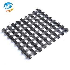 Muro di Contenimento in Fibra di Vetro Poliestere PET da 120kn con Geogriglia in Acciaio-Plastica per Protezione di Pendii Ferroviari e Stradali - Product Image 1