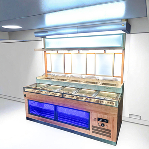 Thương mại đơn nhiệt độ đa chức năng Lẩu và malatang gia vị tủ lạnh tự chọn ngâm nước sốt bàn - Product Image 6