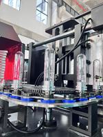 Máquina Sopladora de Botellas de PET Totalmente Automática, Máquina de Moldeo por Soplado de Botellas de Bebidas de 10 l, 1000 BPH