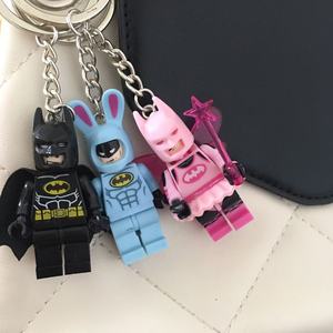 WOWEI pareja mochilas escolares con Minifigus bloques de construcción colgantes de acero inoxidable Toy Story llaveros Accesorios - Product Image 3