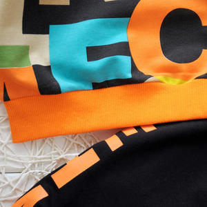 Vêtements pour garçons, ensembles de vêtements pour enfants, automne 2020, combinaisons actives à manches longues, imprimé lettres, vêtements pour bébés, ensemble 2 pièces pour garçon - Product Image 3