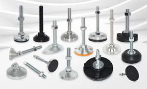Ayarlanabilir ağır paslanmaz çelik Modern çiftlik mobilya bacak tesviye ayaklar masa M4 D50 60 70 80 için - Product Image 2