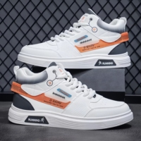 Chaussures pour hommes 2026 Nouvelle tendance mode Respirantes Chaussures de sport blanches Chaussures de sport décontractées