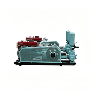 Pompe à coulis diesel 130L/min 20 bars, à piston unique double action, pour injection de ciment et groutage de fondations de tunnels et de pieux de sol - Product Image 5