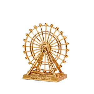 Maqueta de Arquitectura Emblemática, Artículo de Artesanía de Alta Gama, Decoración de Hierro Forjado, Modelo de Diseño Moderno Minimalista, 265 Unidades. - Product Image 5