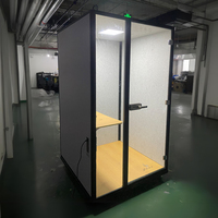 NOUVEAU Pod mobile de bureau insonorisé Cabine téléphonique Pod d'enregistrement vocal de bureau acoustique pour le bureau et l'entrepôt