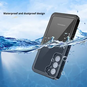 Coque de Téléphone Étui Armor 360 à <span class=keywords><strong>Protection</strong></span> Intégrale Antichoc et Étanche en PC Dur <span class=keywords><strong>pour</strong></span> <span class=keywords><strong>Samsung</strong></span> <span class=keywords><strong>S21</strong></span> S22 S23 S24 S24 S25 Plus Ultra – Vente en Gros - Product Image 4