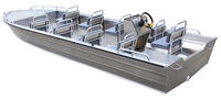 Bateau Jon en aluminium personnalisé de 12 pieds à vendre pour la pêche et les loisirs avec moteur hors-bord