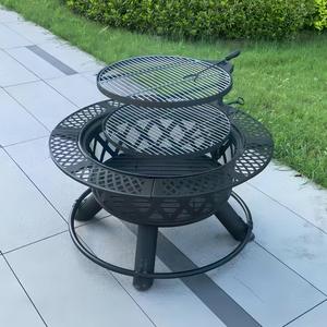 Table de <span class=keywords><strong>barbecue</strong></span> multifonctionnelle, foyer de camping, poêle à bois, <span class=keywords><strong>barbecue</strong></span> extérieur - Product Image 4